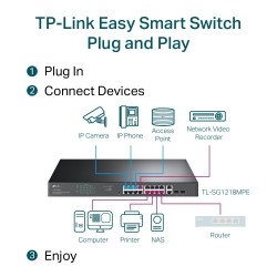 Switch TP-Link TL-SG1218MP