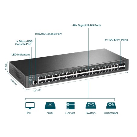 Switch TP-Link TL-SG3452X