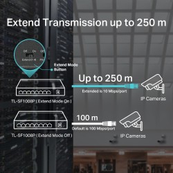 Switch TP-Link TL-SF1008P