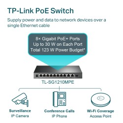 Switch TP-Link TL-SG1210MPE