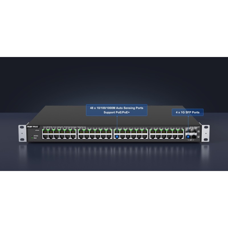 Switch Ruijie RG-NBS3100-48GT4SFP-P