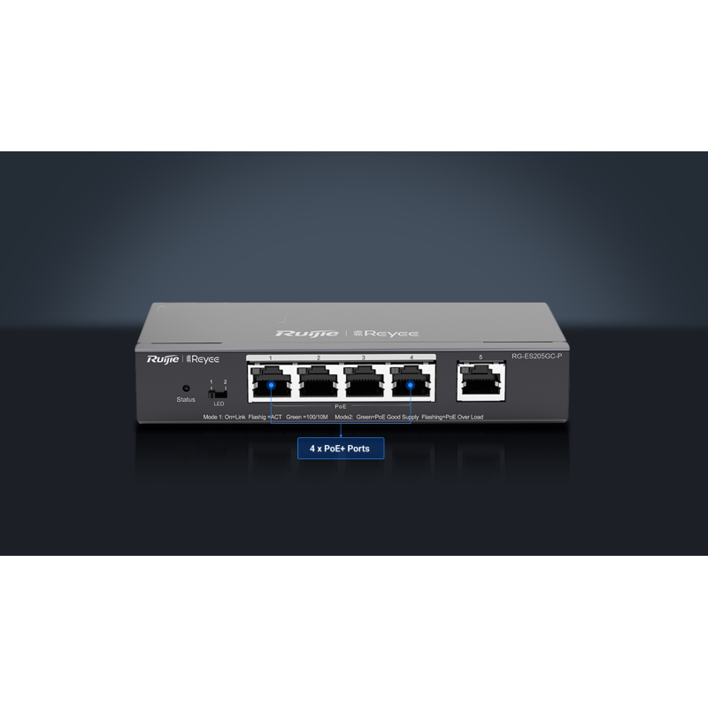 Switch Ruijie RG-ES205GC-P